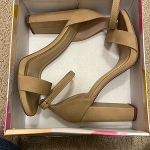 Tan color heels